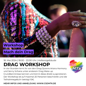 Drag Workshop – „Mach dein Drag“